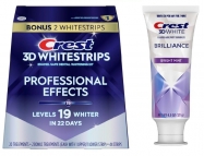 Отбеливающие полоски Crest 3D Whitestrips Professional Effects+паста