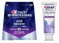 Відбілювальні смужки Crest 3D Whitestrips Age Renew+паста